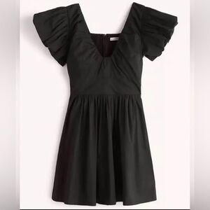 Abercrombie Puff Sleeve Flirty Skort